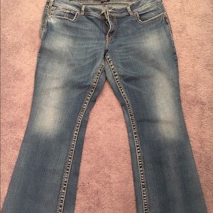 Silver Suki Jeans Sz 20