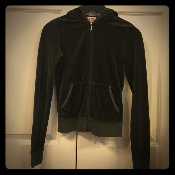 Juicy Couture Small/XS Emerald Green Velour set