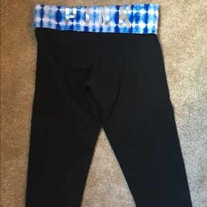 VS PINK medium yoga legging Capri