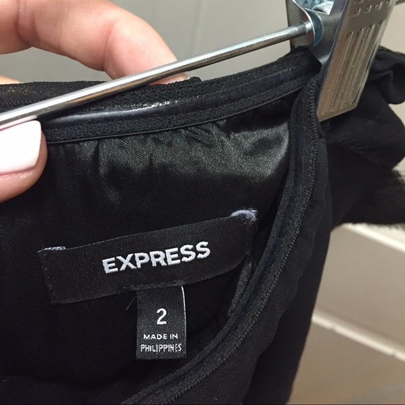 Express Chiffon Mini Dress - Picture 3 of 4