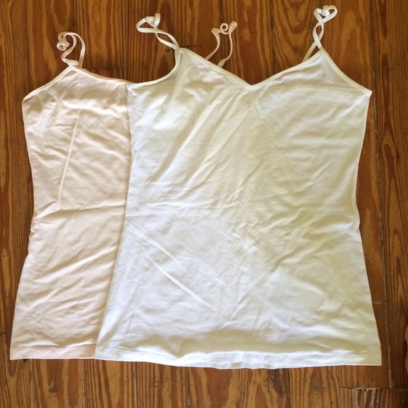H&M v-neck basic tanks