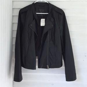 Sanctuary Black Vegan Moto Jacket