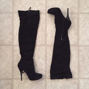 Guess Suede Thigh High Boots • Size 7M