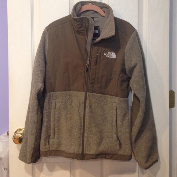 Heather brown North Face