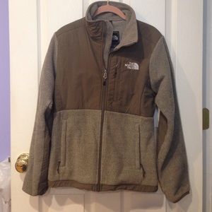 Heather brown North Face