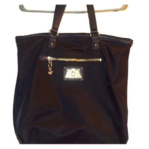 Juicy couture Black tote bag Great condition!