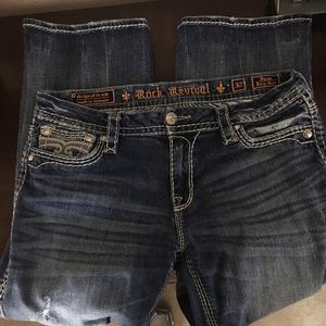 Size 32 Rock revival easy boot Jean