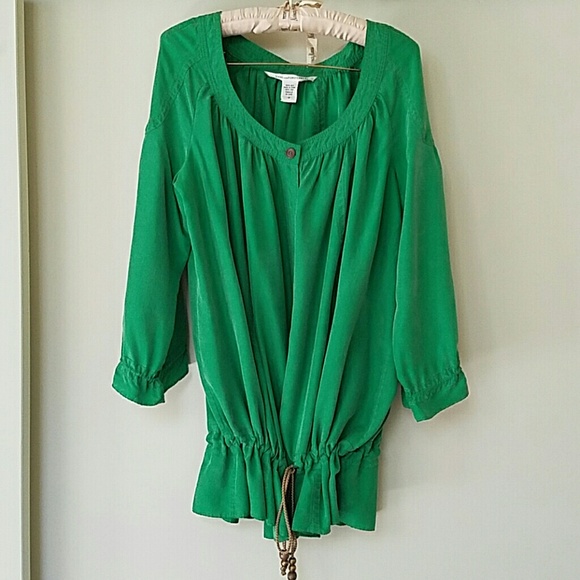 Silk DVF blouse