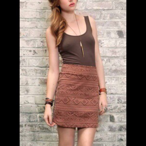 Aztec Mini Skirt - Picture 2 of 2