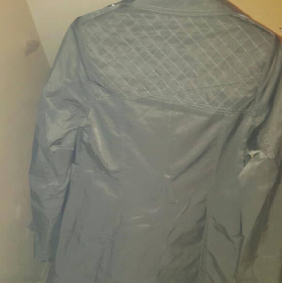 DKNY black trench coat - Picture 3 of 4