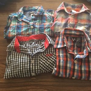Longsleeve boys size 2t button down shirts