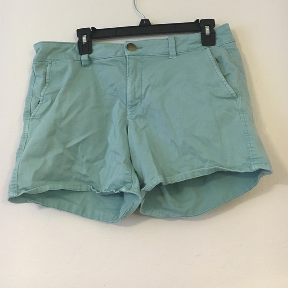 American Eagle Twill Midi Shorts-12