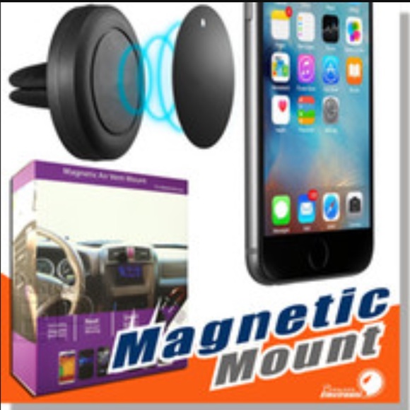 Today Sale! CarMount MagneticAirVent 2 PhoneHolder - Picture 2 of 3