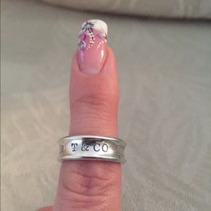 Sterling Silver Authentic Tiffany Ring