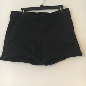 American Eagle Twill Midi Shorts-12