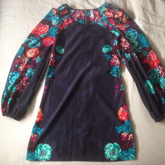 Floral print minidress
