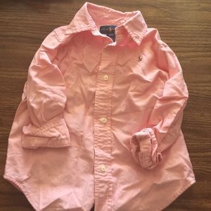 Ralph Lauren Boys size 2t long sleeve button down