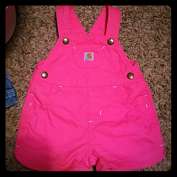 Carhartt hotpink overalls