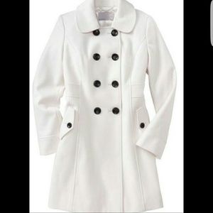 White peacoat