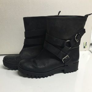 Kenneth Cole Moto Boots