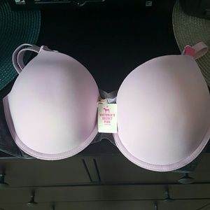 Pink bra
