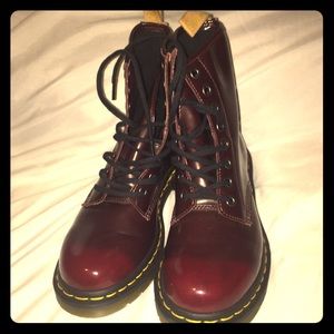Burgundy Dr. Martens