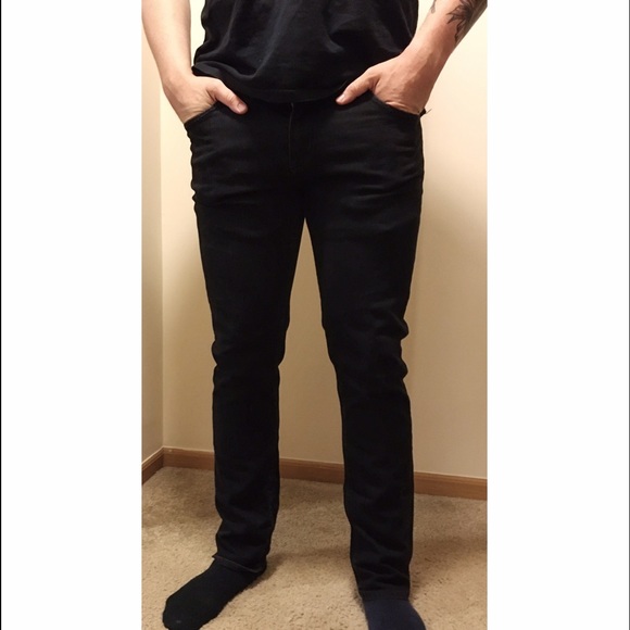 Men's black skinny jeans Old Navy