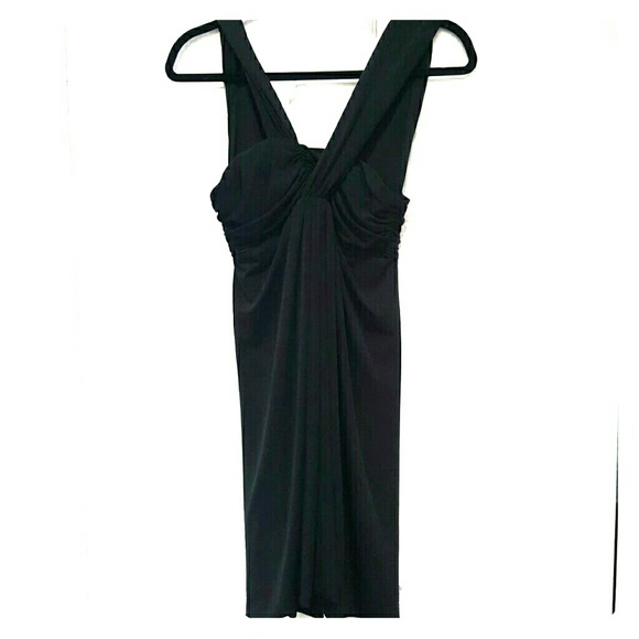Short black cocktail dress