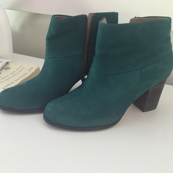 Cole Hann suede booties
