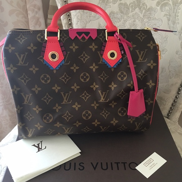 ❌SOLD❌Louis Vuitton flamingo speedy 30