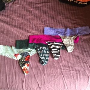 NEW! PINK Thongs Size Medium