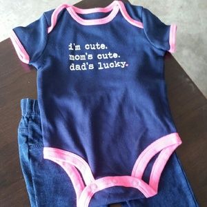 3-6 month girl outfit