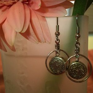 Silver Hoop Earrings