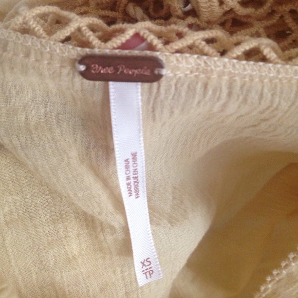 Woven cotton free people top - Picture 4 of 4