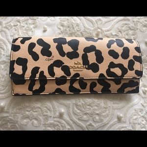 Authentic coach wallet