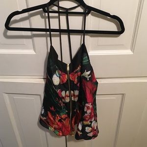 Ted Baker London tropical print top