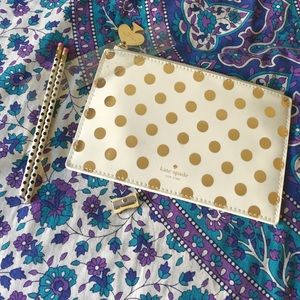 Kate Spade Pencil Pouch and accessories