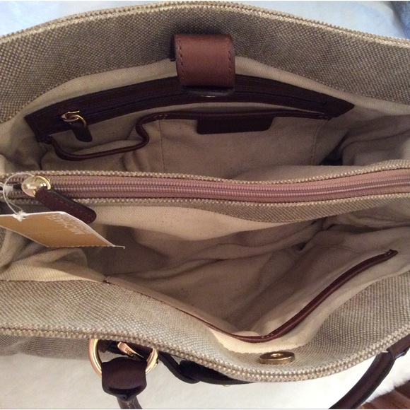 • MICHAEL KORS • Hamilton LG EW Tote [Hemp/Mocha] - Picture 3 of 5