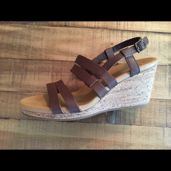 Arrabelle Leather Wedge by Teva