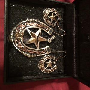 Montana Silversmith Necklace & matching earrings