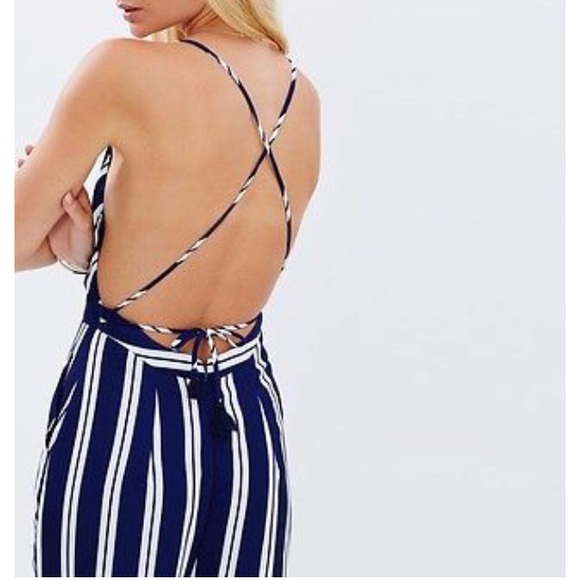 TJD Palace Jumpsuit The Jetset Diaries | Mercari Jetset Diaries Palace Stripe Jumpsuit NWT small