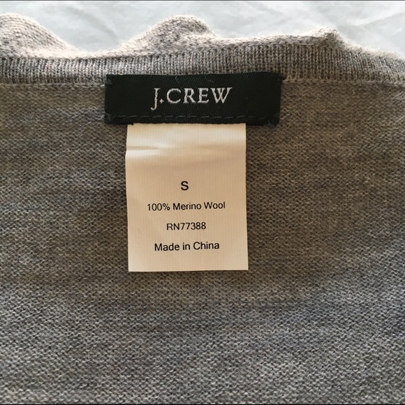 πHPπNWOT ruffle neck j crew cardi - Picture 3 of 4