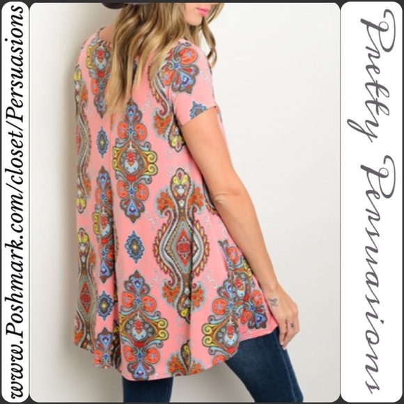 CLEARANCE‼️ NWT Paisley Print Tunic Top - Picture 4 of 4