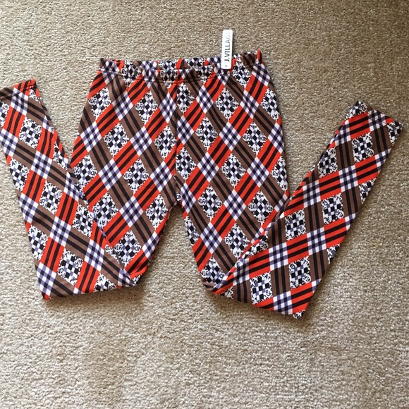 Fleece inside Leggings. Size L/XL. Double stitch - Picture 2 of 4