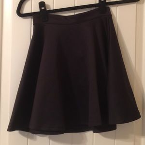 Black skirt