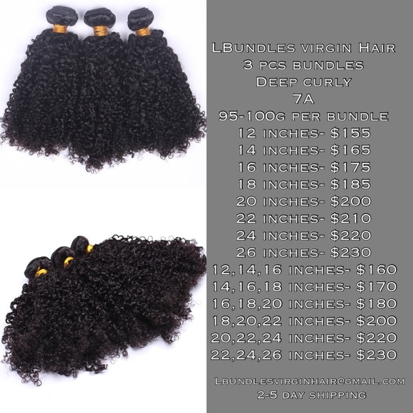 Deep curly