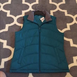 Land's End Teal Vest