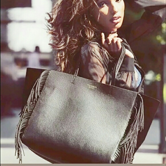 Victoria's Secret Handbags - NWT VS Fringed Tote