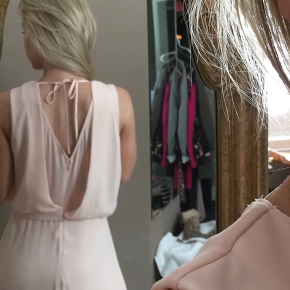 White House Black Market Dresses - White House Black Market blush dress White House Black Market Dresses - White House Black Market blush dress