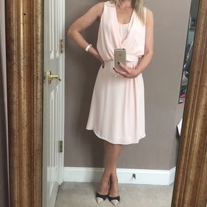 White House Black Market Dresses - White House Black Market blush dress White House Black Market Dresses - White House Black Market blush dress